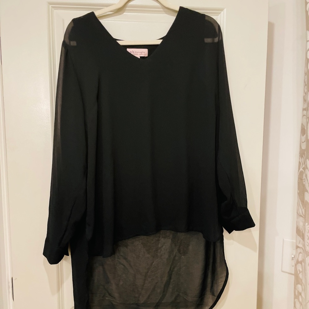 Philosophy black Top